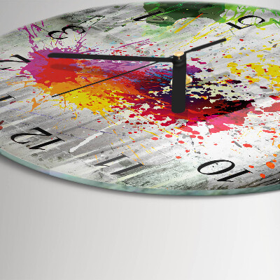 Orologio rotondo Macchie