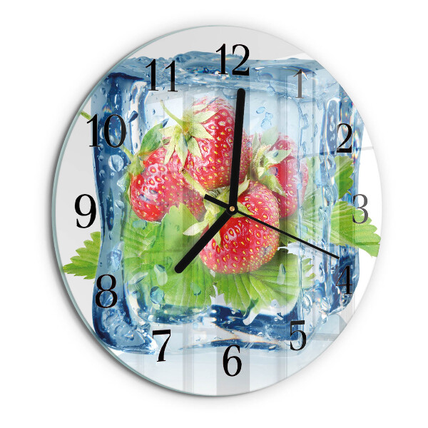 Orologio rotondo Gelato alla fragola