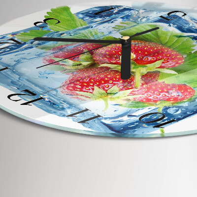 Orologio rotondo Gelato alla fragola
