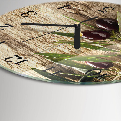 Orologio rotondo Olive