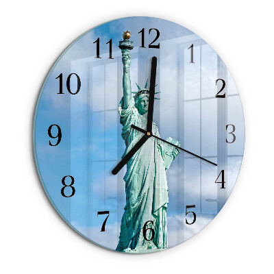 Orologio rotondo Statua della Libertà