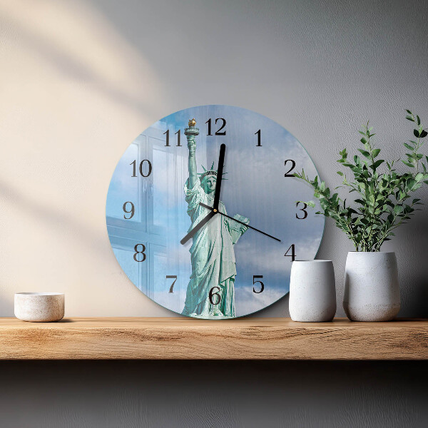 Orologio rotondo Statua della Libertà