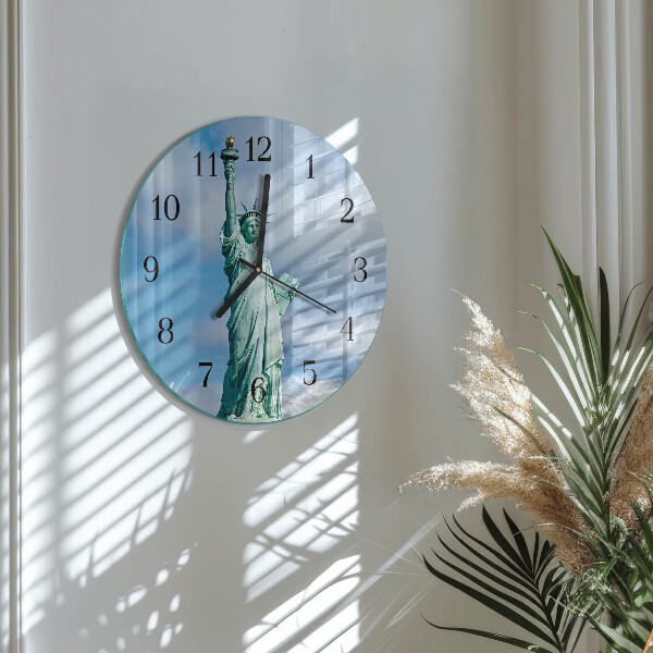 Orologio rotondo Statua della Libertà