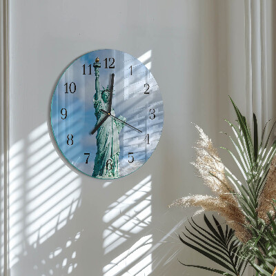Orologio rotondo Statua della Libertà