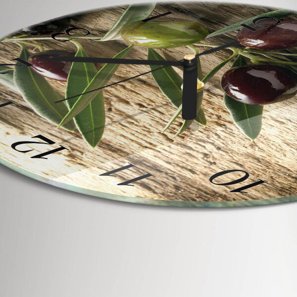 Orologio rotondo Olive
