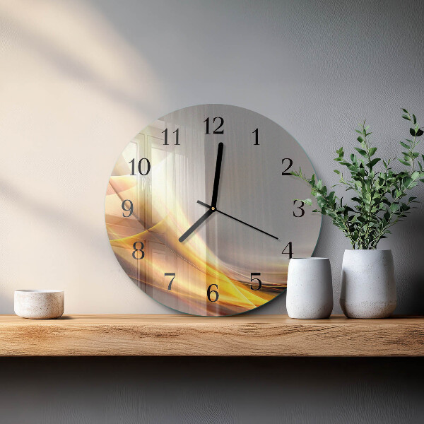 Orologio rotondo Astrazione
