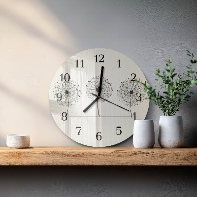 Orologio rotondo Astrazione