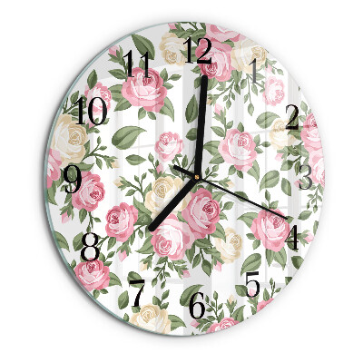 Orologio rotondo Sfondo