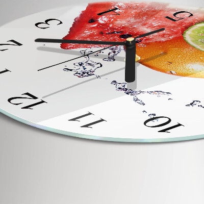 Orologio rotondo Frutta