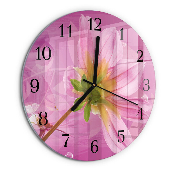 Orologio rotondo Fiore