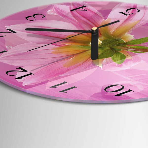 Orologio rotondo Fiore