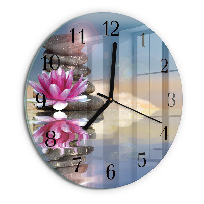 Orologio rotondo Pietre d'acqua