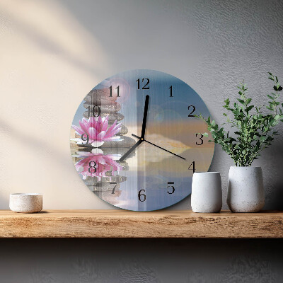 Orologio rotondo Pietre d'acqua