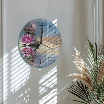 Orologio rotondo Pietre d'acqua