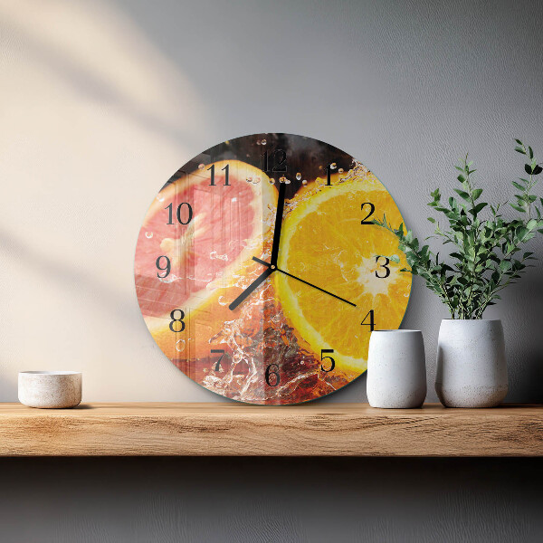 Orologio rotondo Frutta