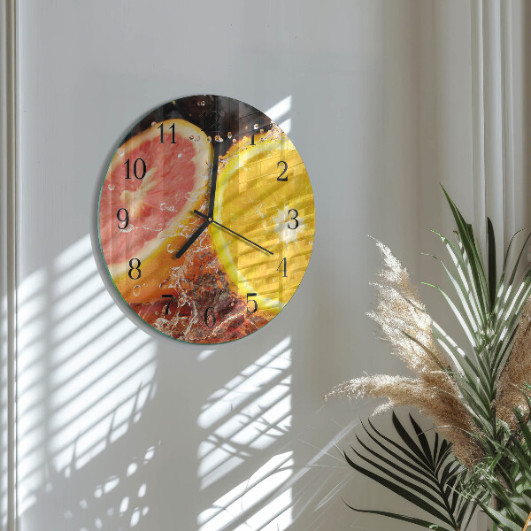 Orologio rotondo Frutta