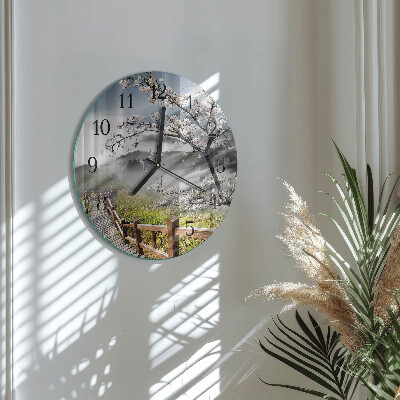 Orologio rotondo Primavera