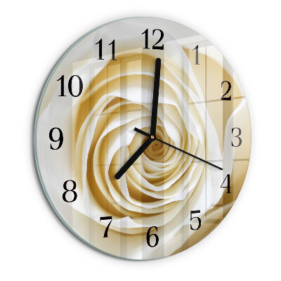 Orologio rotondo Rosa