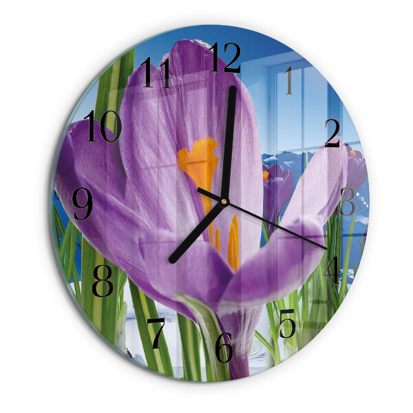 Orologio rotondo Primavera
