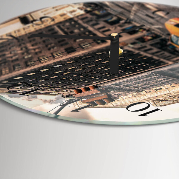 Orologio rotondo Taxi