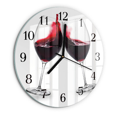 Orologio rotondo Vino