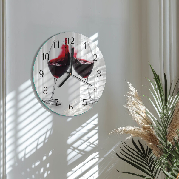 Orologio rotondo Vino