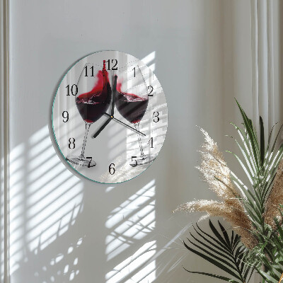 Orologio rotondo Vino