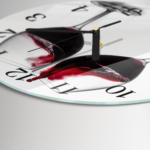 Orologio rotondo Vino