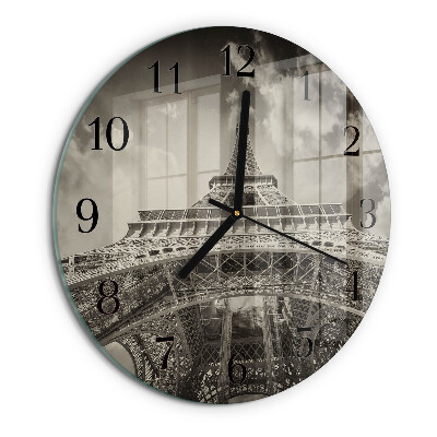 Orologio rotondo Torre Eiffel
