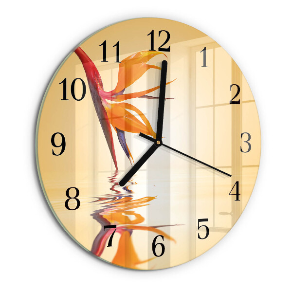 Orologio rotondo Fiore