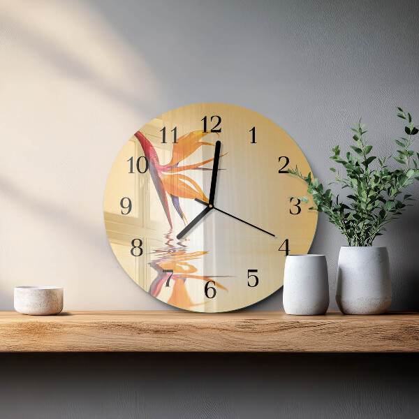 Orologio rotondo Fiore