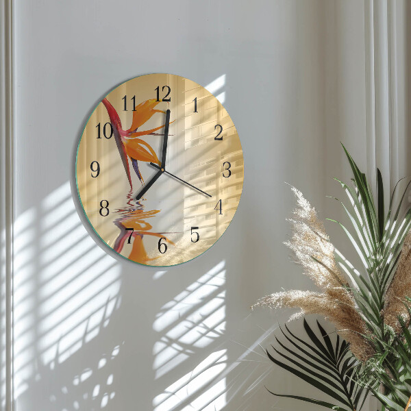 Orologio rotondo Fiore