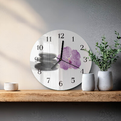 Orologio rotondo Pietre