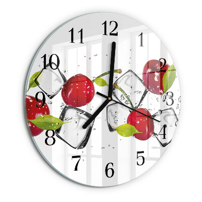 Orologio rotondo Gelato alla ciliegia