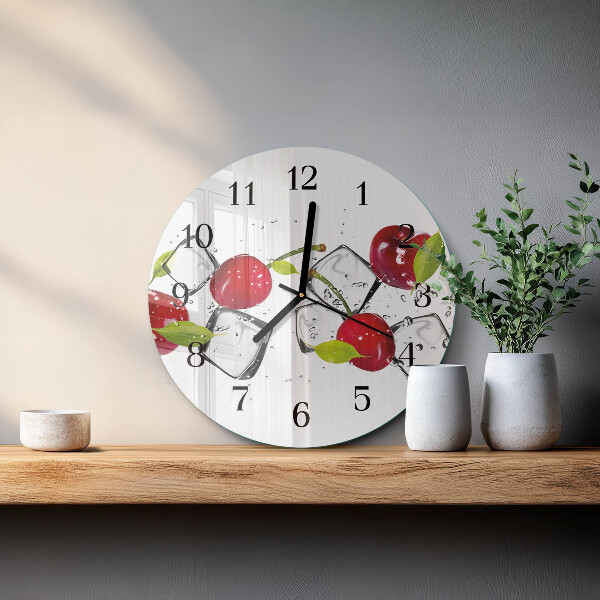 Orologio rotondo Gelato alla ciliegia