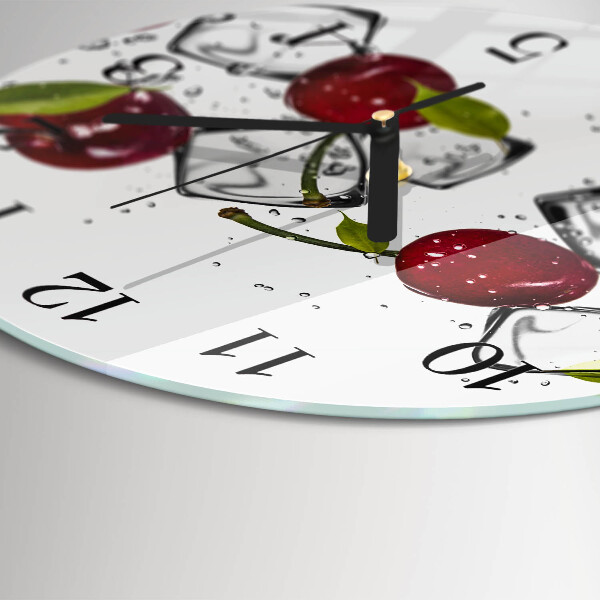 Orologio rotondo Gelato alla ciliegia