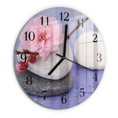 Orologio rotondo Pietre