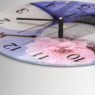 Orologio rotondo Pietre