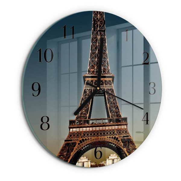 Orologio rotondo Torre Eiffel
