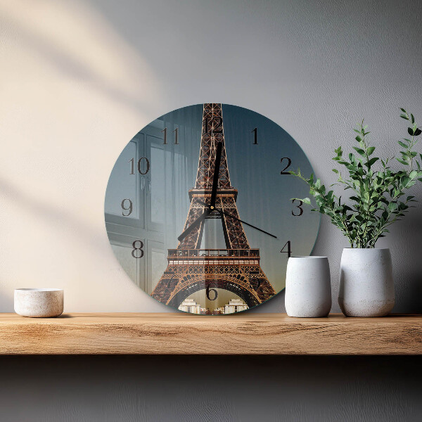 Orologio rotondo Torre Eiffel