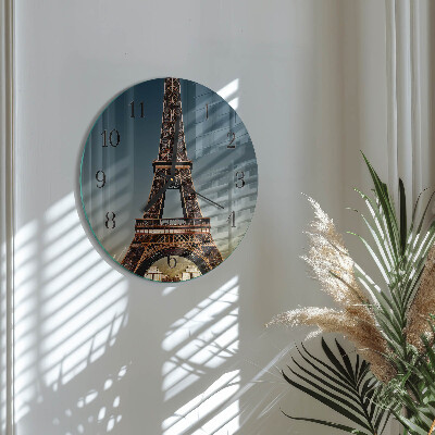 Orologio rotondo Torre Eiffel