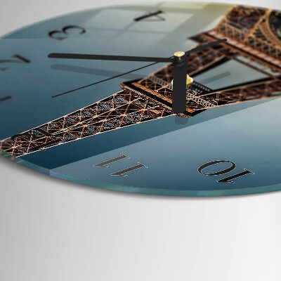 Orologio rotondo Torre Eiffel