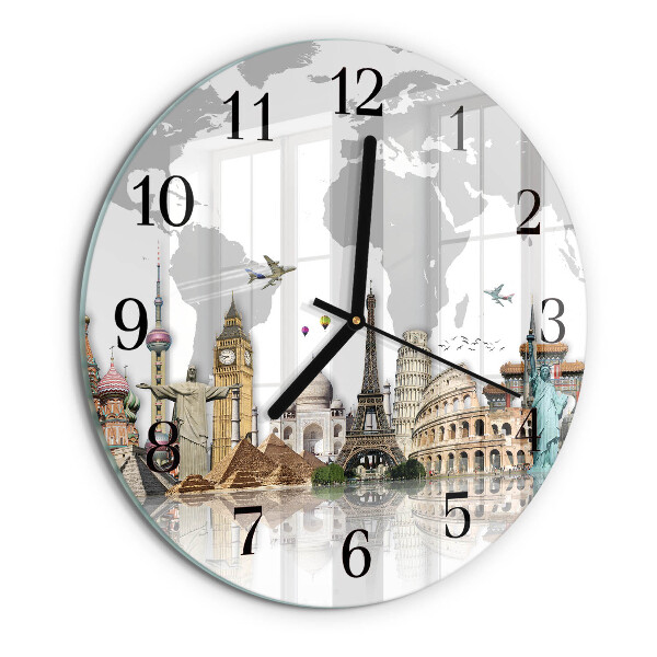 Orologio rotondo Mondo