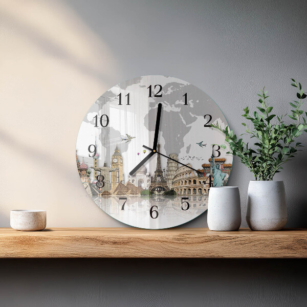 Orologio rotondo Mondo