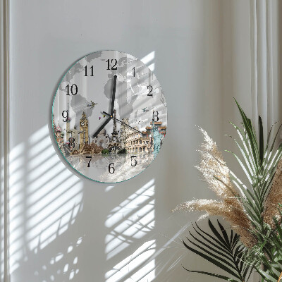 Orologio rotondo Mondo