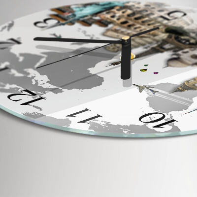 Orologio rotondo Mondo