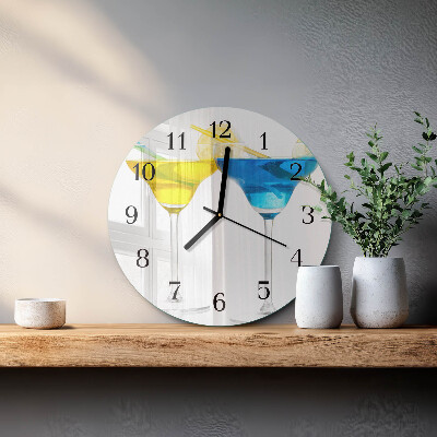 Orologio rotondo Cocktail