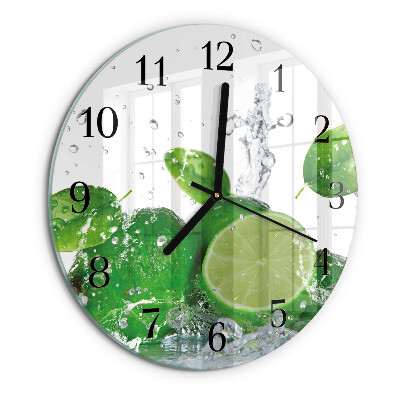 Orologio rotondo Carbonato di calcio