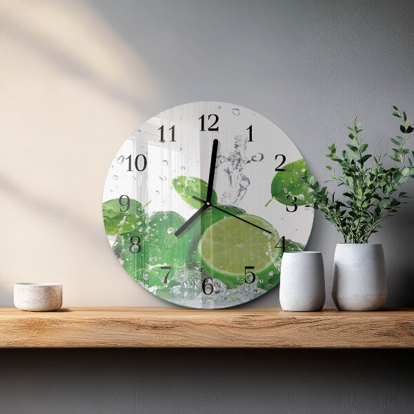 Orologio rotondo Carbonato di calcio