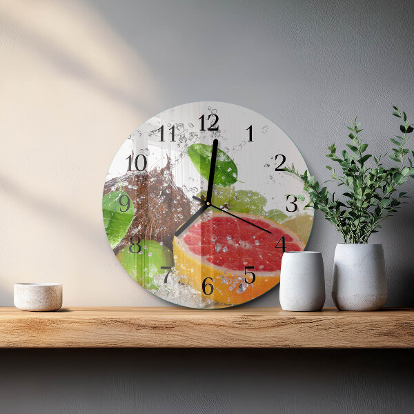 Orologio rotondo Frutta